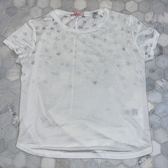 Scotch & Soda Palm Tree Cutout Short Sleeve - Picture 1 of 4